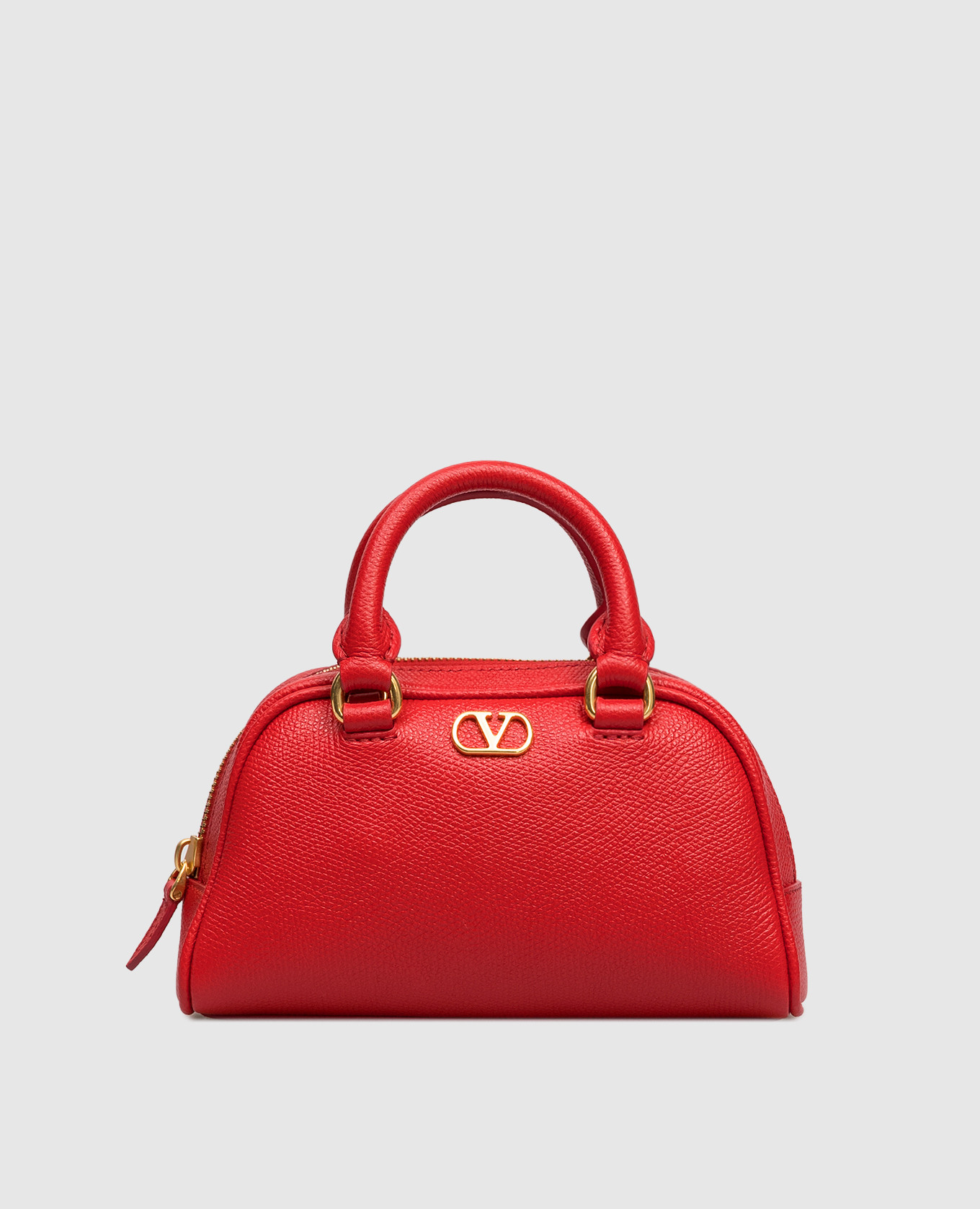 

Red leather mini bag with VLogo emblem Valentino