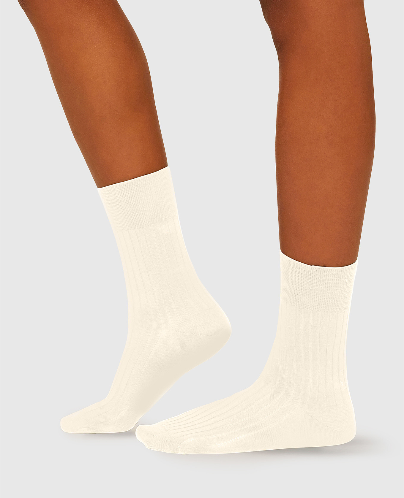 Ivory socks 90 den Wolford 4