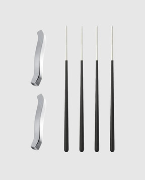 Broggi 1818 Kyoto black sushi chopsticks set 1920514P82