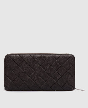 Bottega Veneta Brown Intrecciato leather wallet 814838V5I51