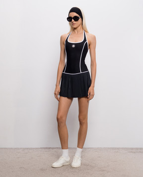AMIRI Black dress with an open back AWBOAC1014