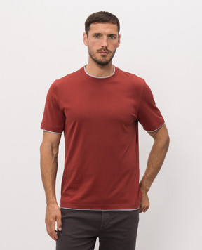 Brunello Cucinelli Terracotta t-shirt M0B137427