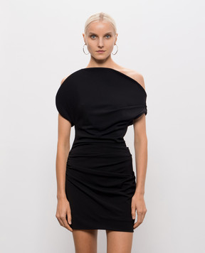 Simkhai Stefi black one-shoulder mini dress 5261071SV