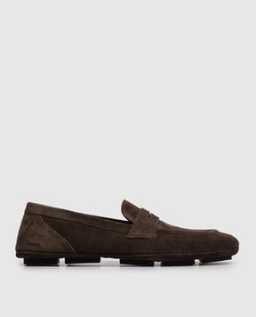 Sturlini Brown suede loafers U1503