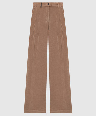 Beige Cordhosen