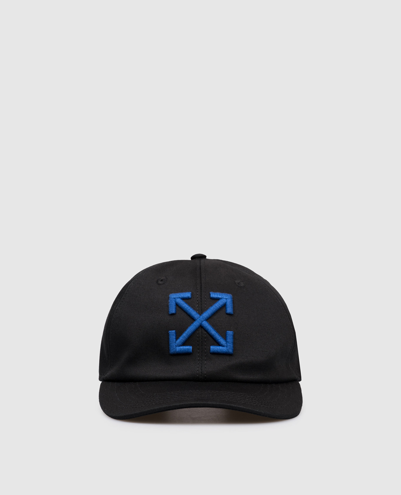 

Black cap with emblem Off-White