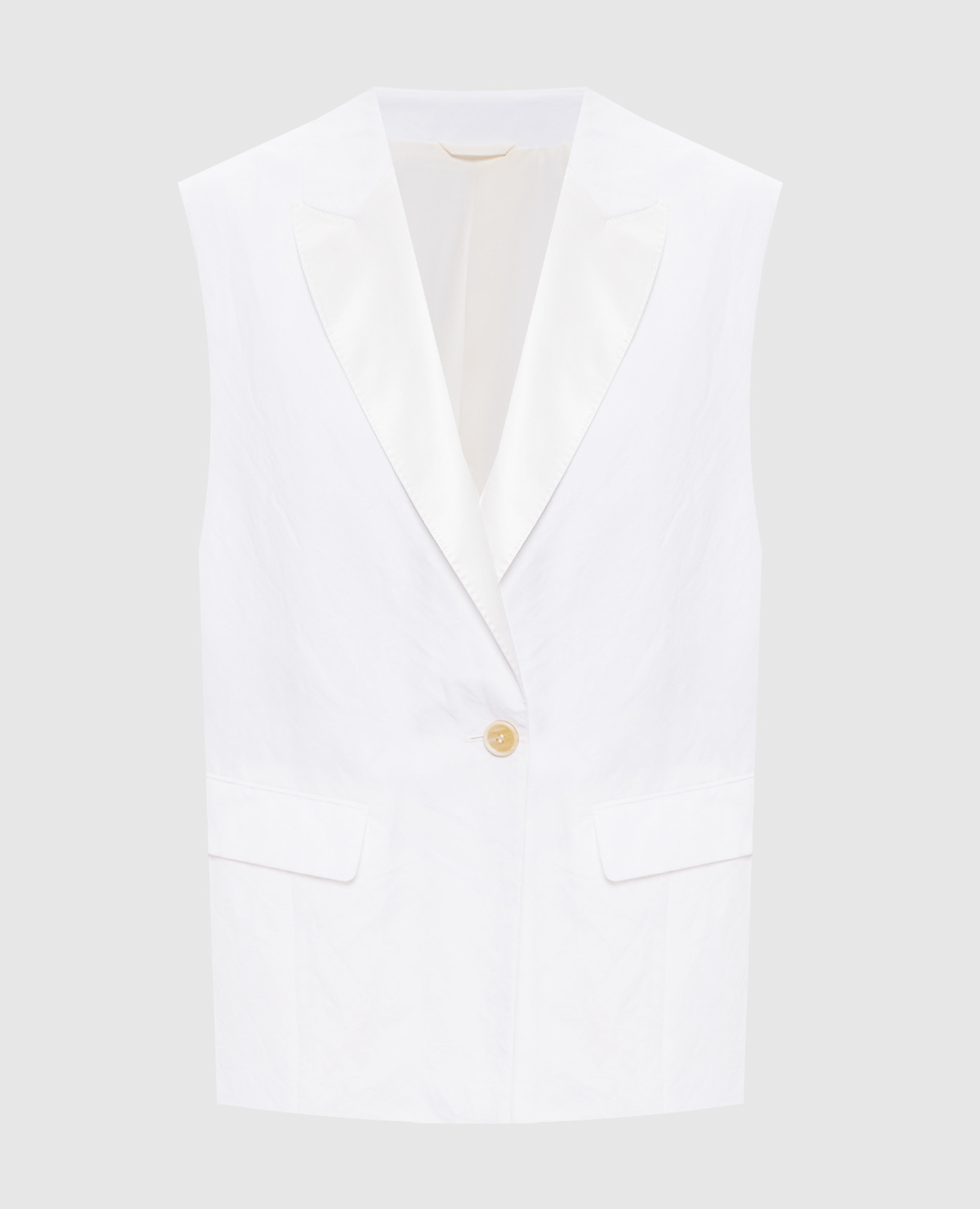 Veste blanche en lin