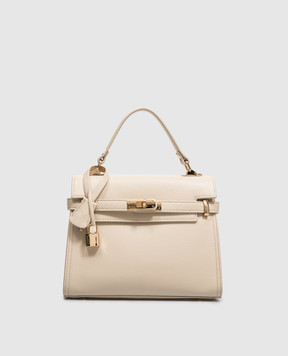 Gianni Notaro Beige leather bag 099DOLLAROORO