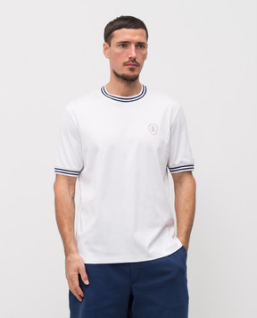 Brunello Cucinelli White T-shirt with logo print M0B131386T