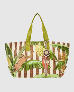 Alemais Beige Toucan Tango shopper 7342A