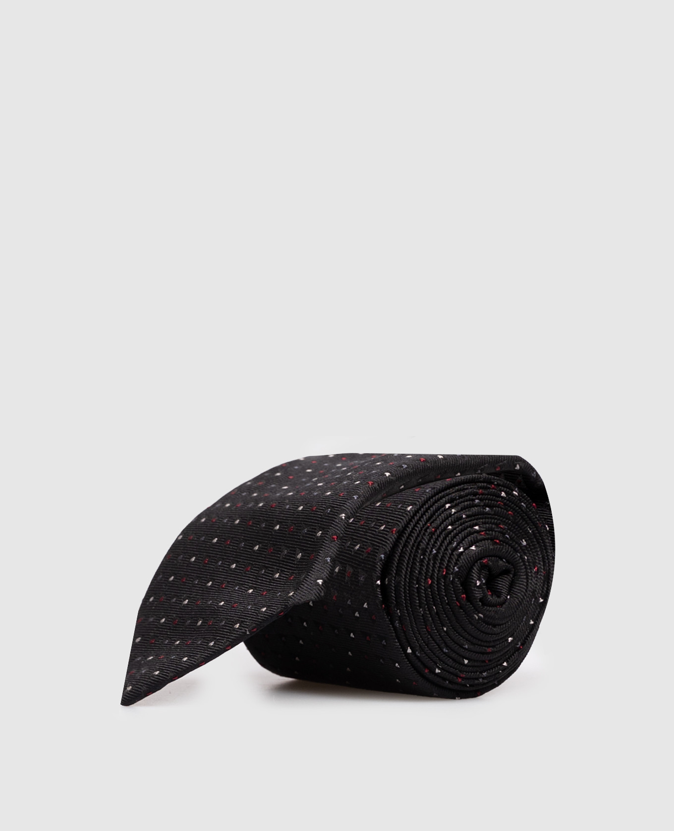 

Black silk tie with woven pattern Brunello Cucinelli