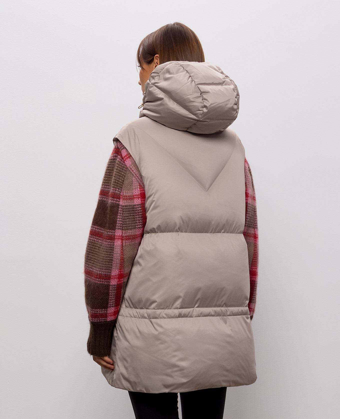 Beige down vest Be Florence 4