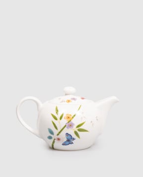 Geminiano Cozzi 1765 White porcelain teapot Incanto di Primavera LGCMI3369064