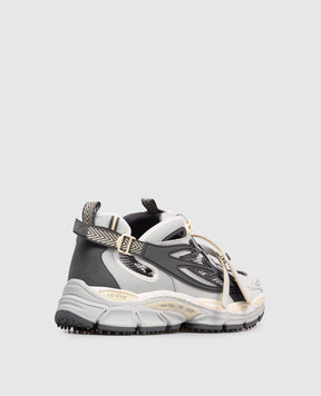 Off-White Be Right Back grey combination sneakers OMIA29SS26FAB001