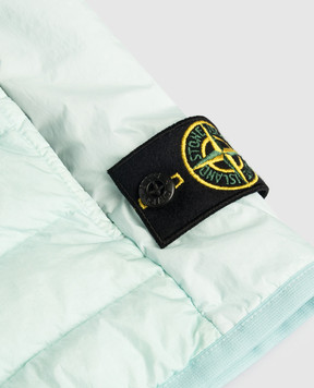 Stone Island Children's blue down vest with logo L1S16G100002S00241012