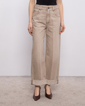 Brunello Cucinelli Beige jeans MA095P4005