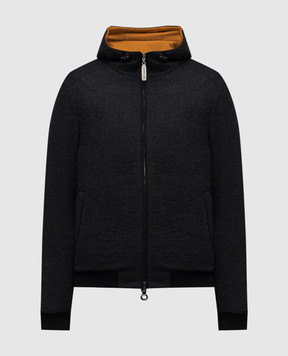 Stefano Ricci Gray reversible jacket with wool M6J5400130W0036R