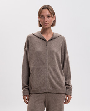 Simonetta Ravizza Marcel brown cashmere sports jacket F06KN125T10