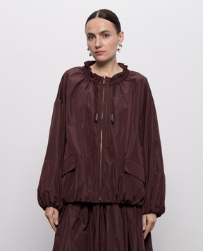 Max Mara ONDE burgundy jacket SMMONDE