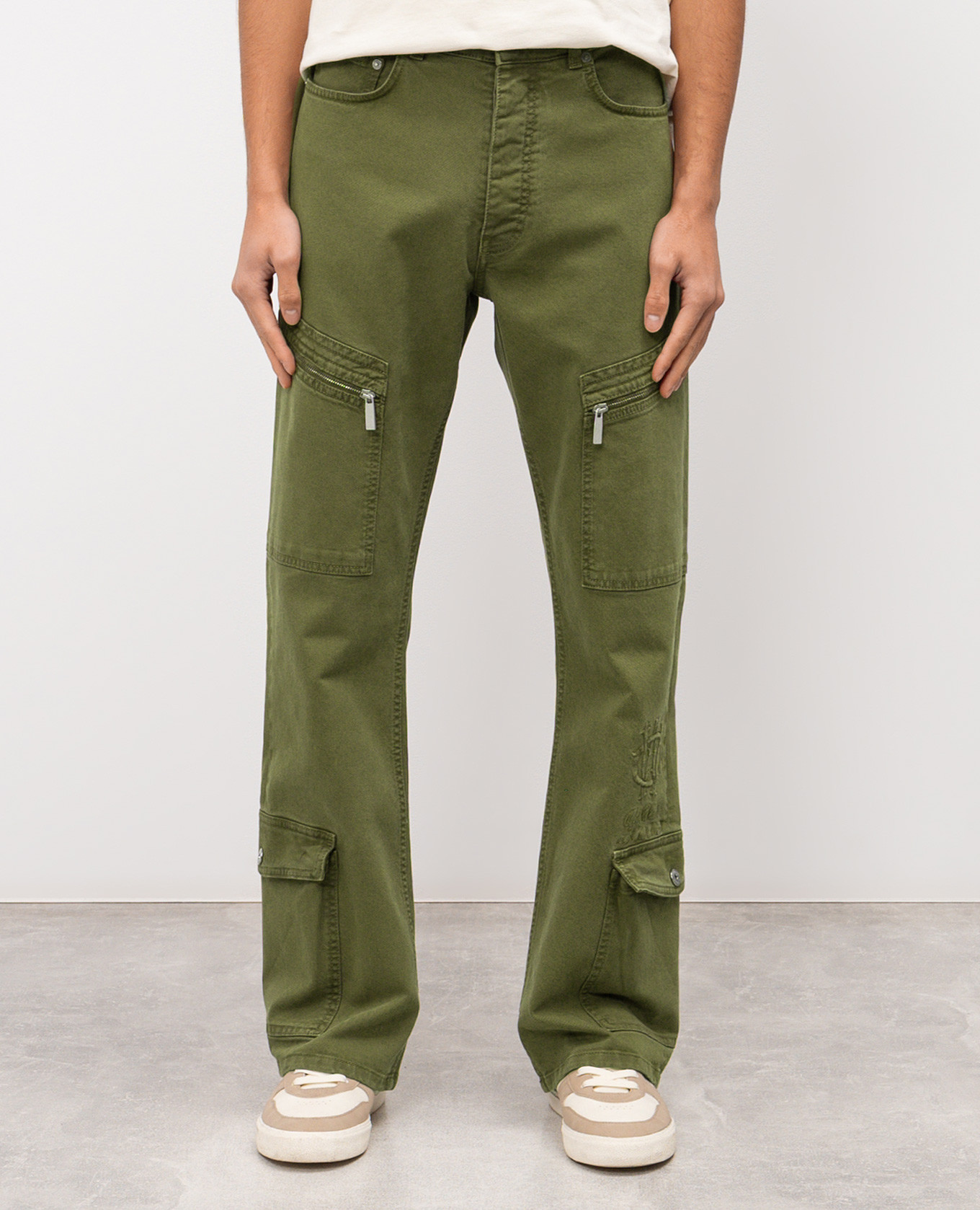 

Khaki cargo jeans Off-White
