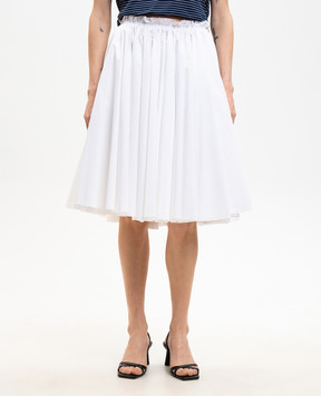 Ami Paris White skirt FSK444CO0063