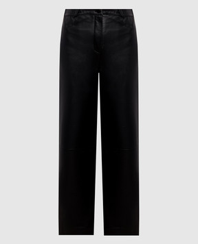 Loulou de Saison Black leather pants COBE COBELDS