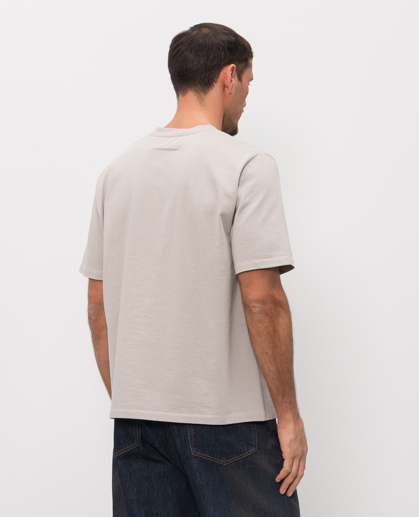 

Grey T-shirt with Spray print Maison Margiela MM6