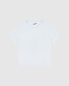 MC2 SAINT BARTH Children's blue Terry T-shirt GAR000100146L