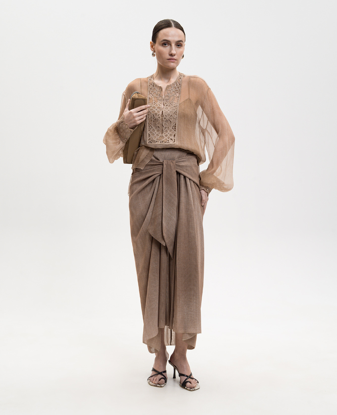 

Brown skirt Ermanno Scervino