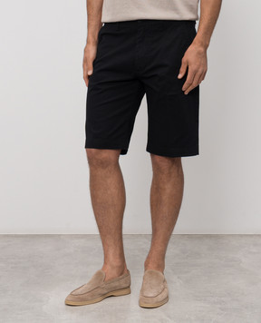 Cashmere&Whiskey Black cotton shorts 0276109345