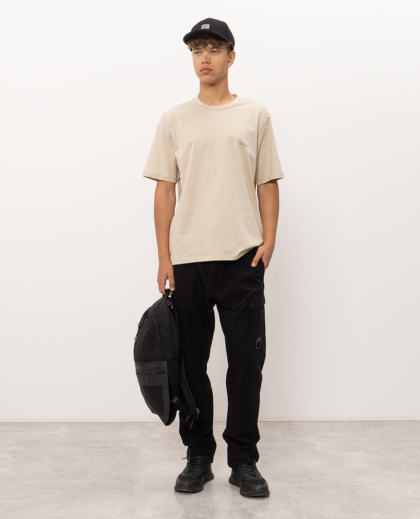 Metropolis Series beige t-shirt C.P. Company Metropolis 2