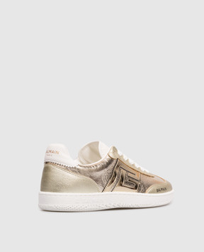 Balmain Gold sneakers with logo GN1VI735TGON