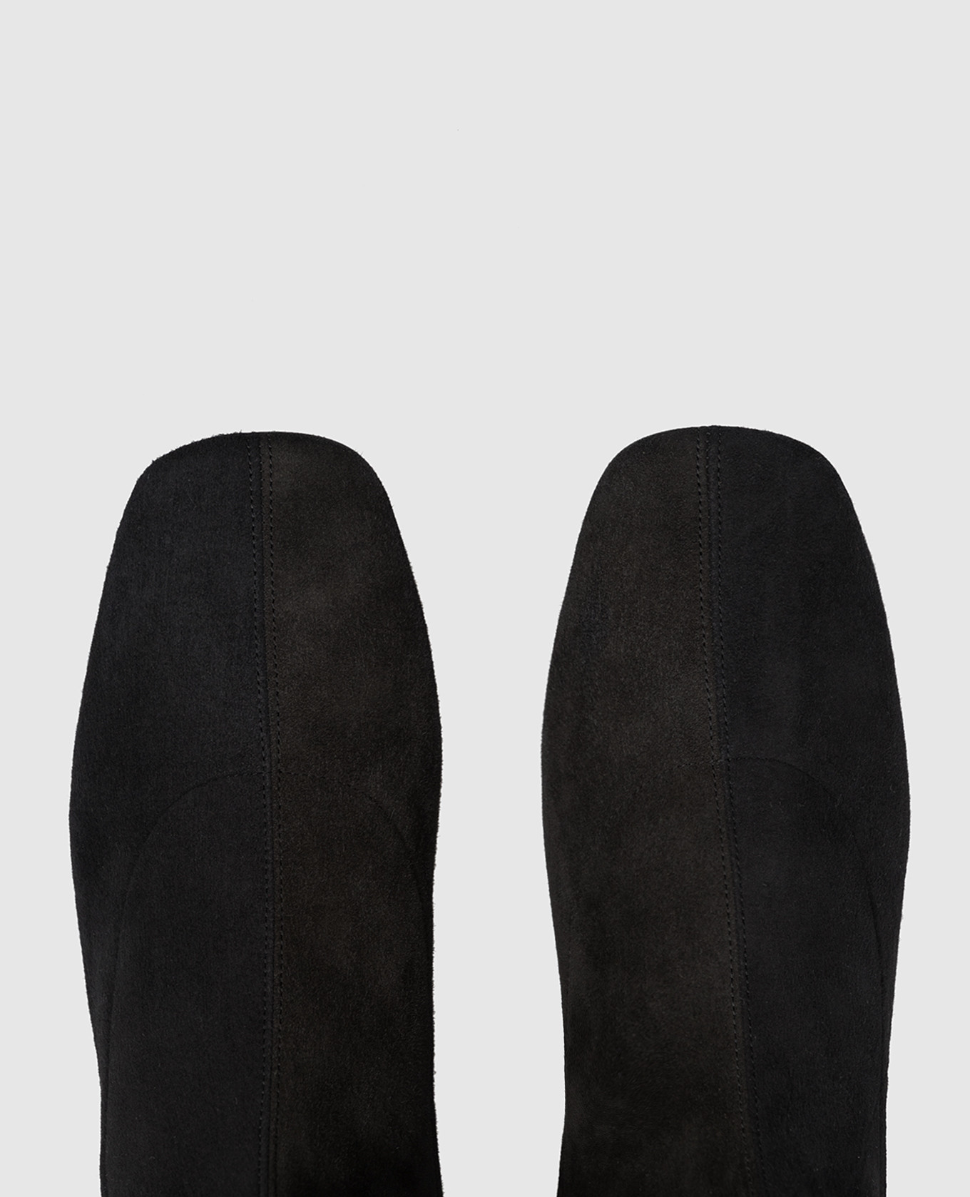 Cindy black suede boots The Row 4