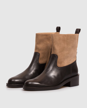 Doucal's Black leather boots DD8949BLLEPF886