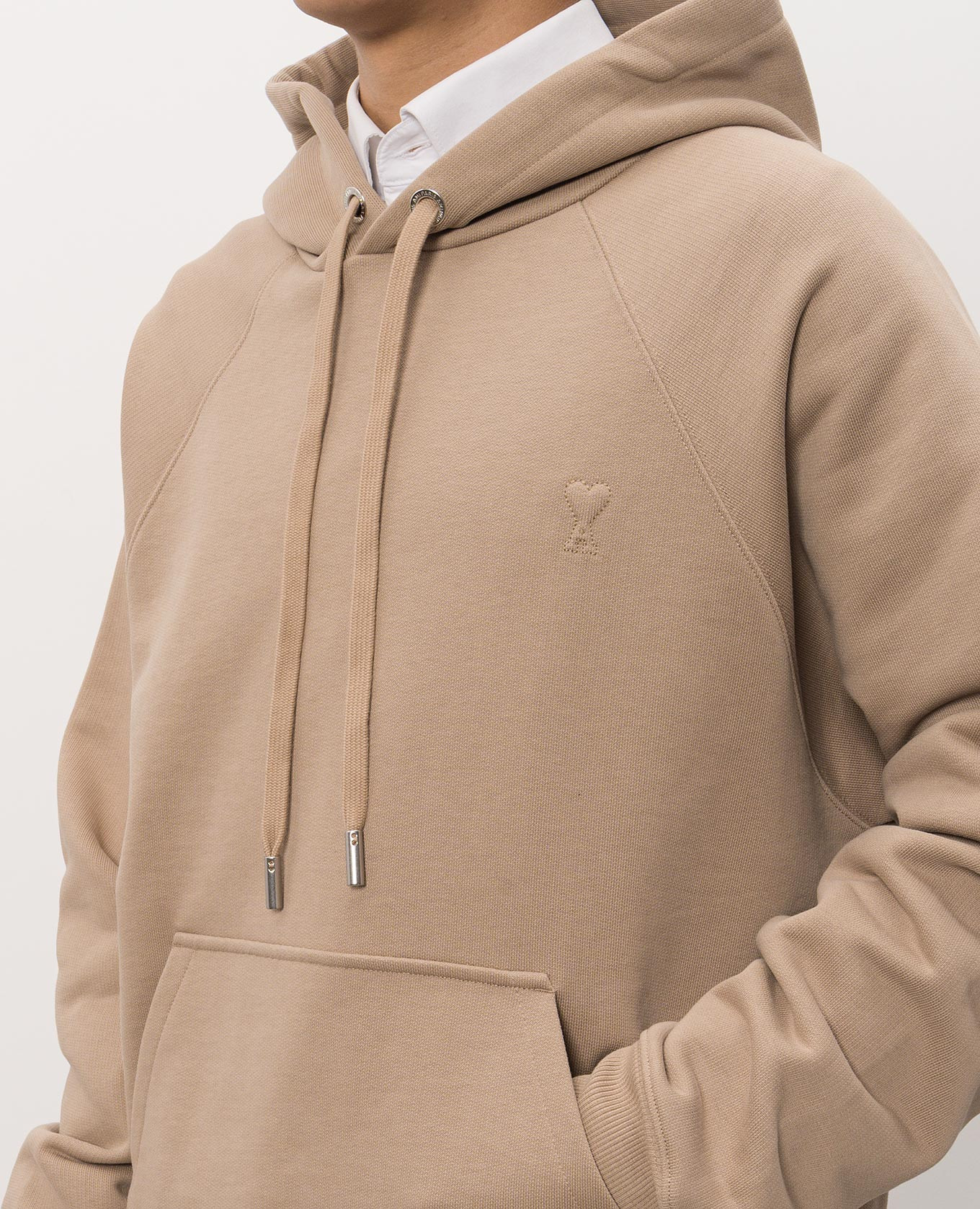 Beige hoodie Ami Paris 5
