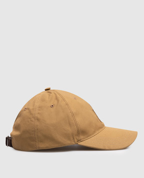 JW Anderson Brown cap with monogram embroidery AC0417FA0485m
