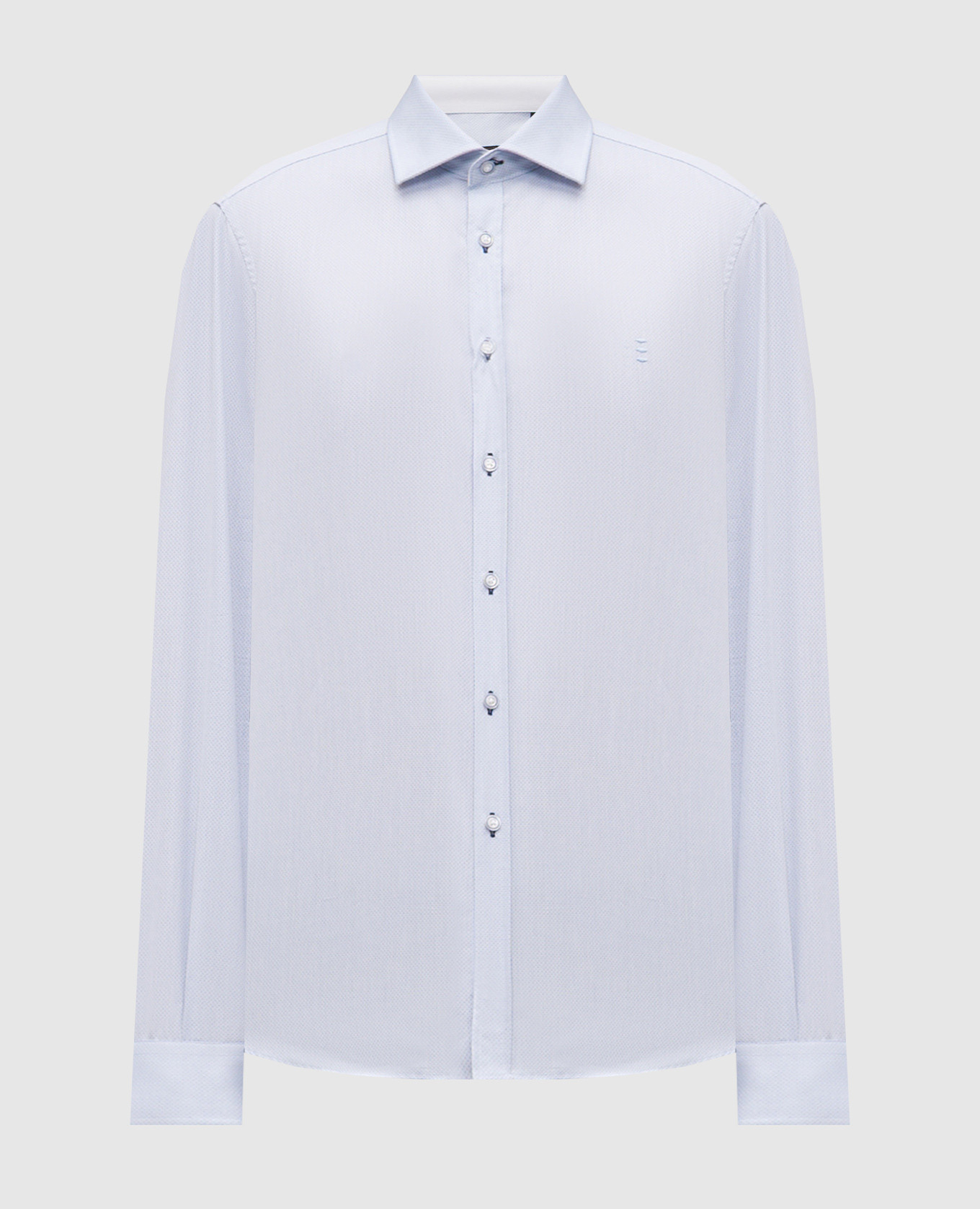 

Blue patterned shirt Florentino, Light blue