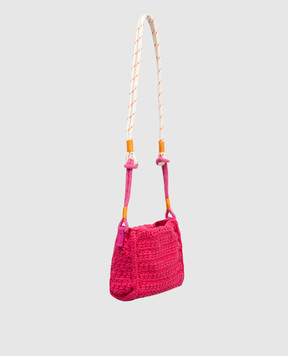 Versace Children's pink knitted bag 10232321A17240