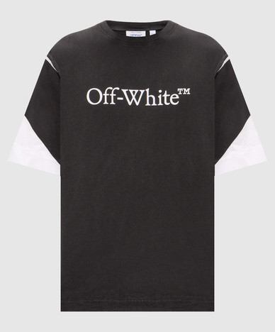 T-shirt with logo print
