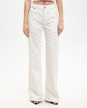 Off-White White Star flare jeans 2YA062S26DEN001