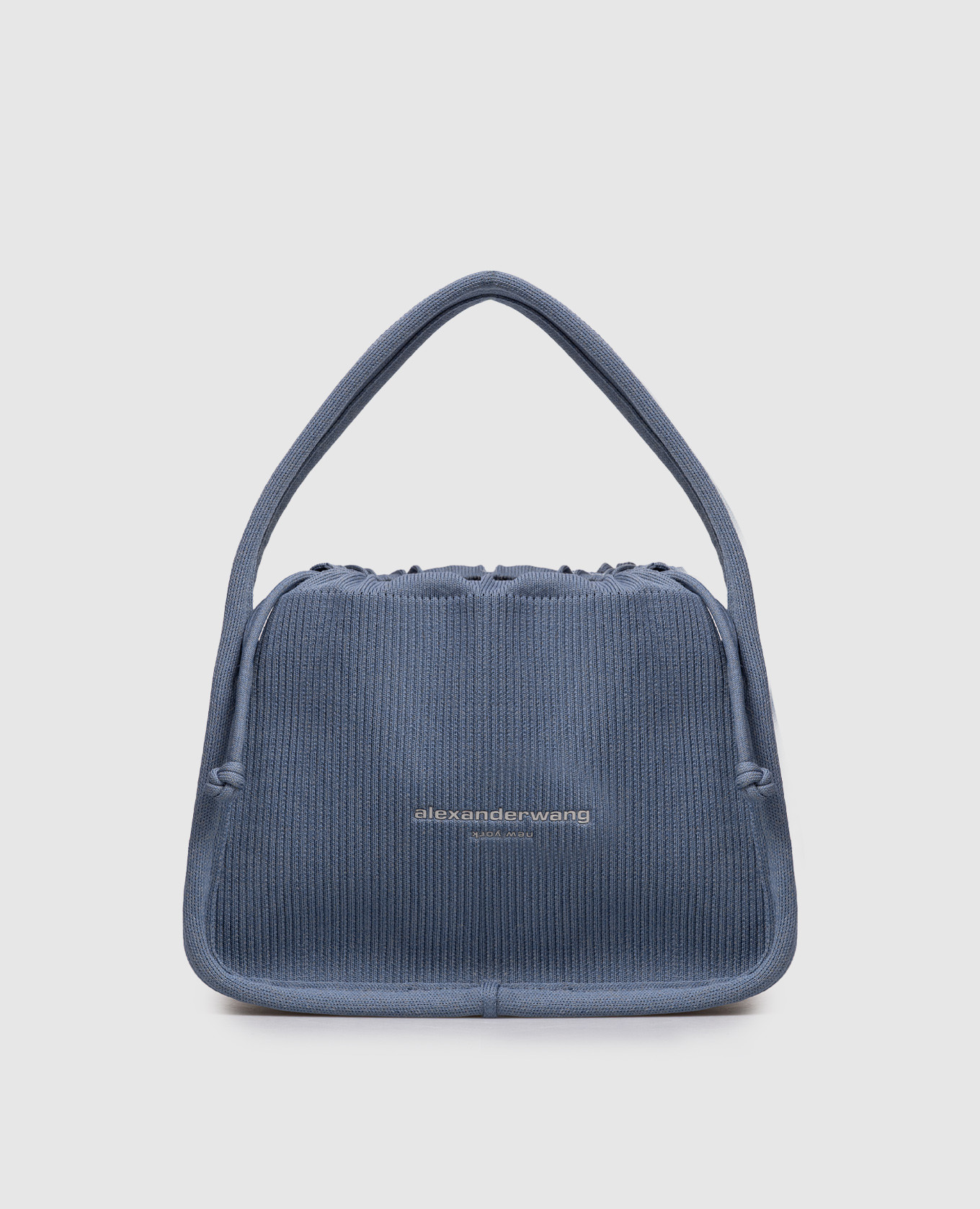 

Ryan Blue Reflective Pouch Bag Alexander Wang, Light blue