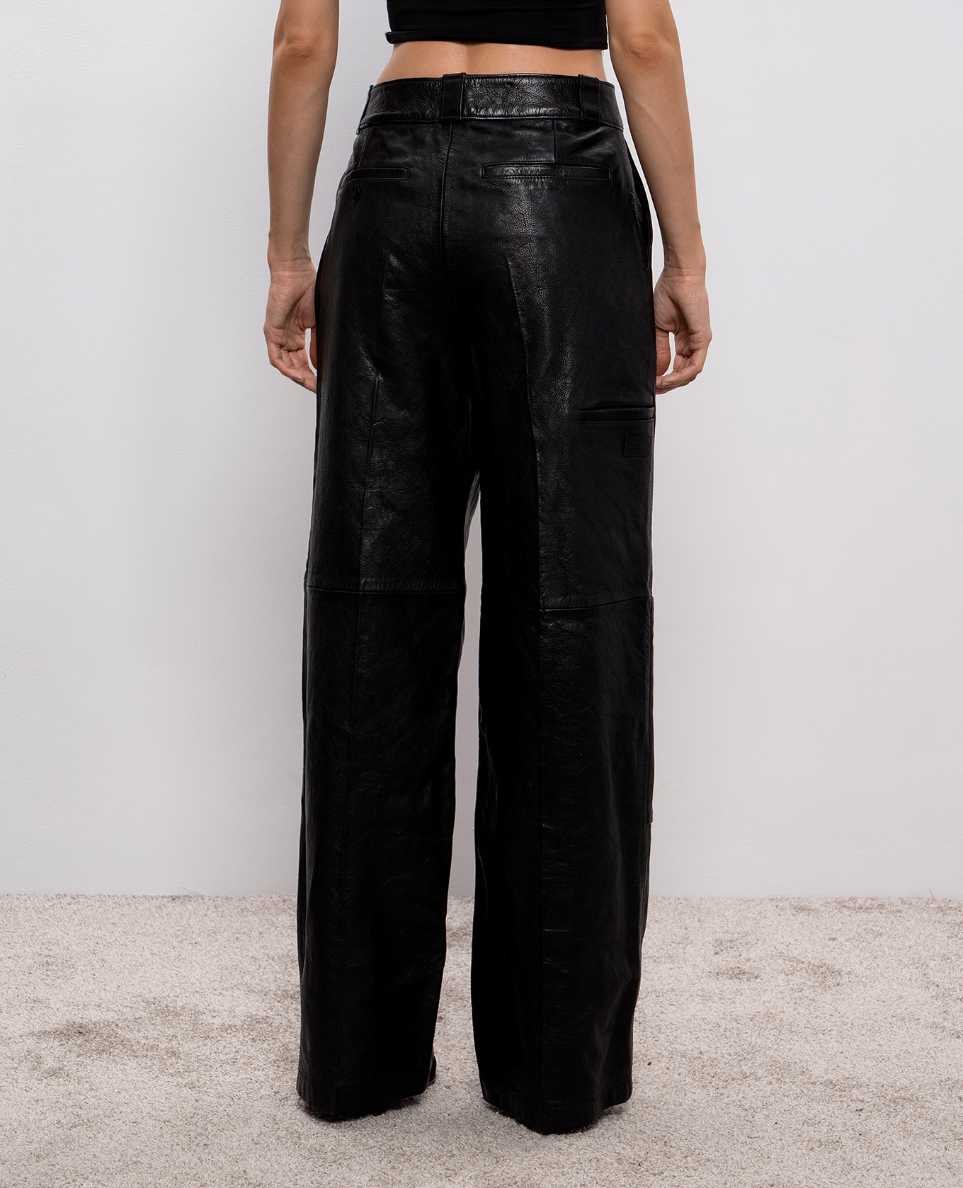 Black leather pants Alexander Wang 4
