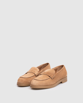 Jimmy Choo Brown suede Ivy loafers IVYLOAFERSVV