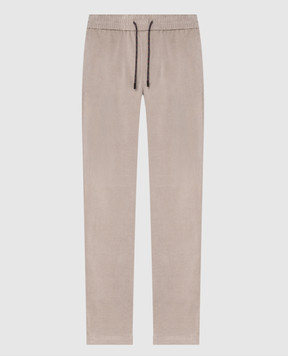 Sease Beige corduroy pants PT037TN164