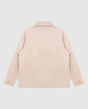 Balmain Children's beige jacket BY2P47G0197