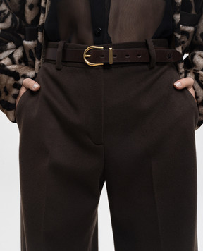 Bally Brown leather belt Endrik WBF05SVT900