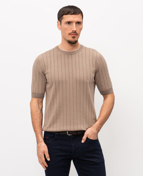Peserico Brown T-shirt R59491F189173R
