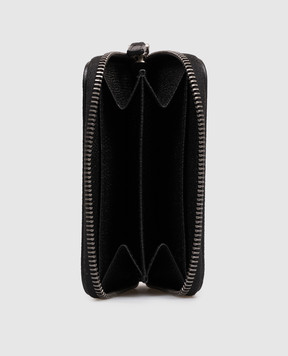 Valentino Black leather wallet VLogo 9Y2P0AY3UAG