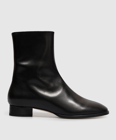 Bottines Roisin en cuir noir