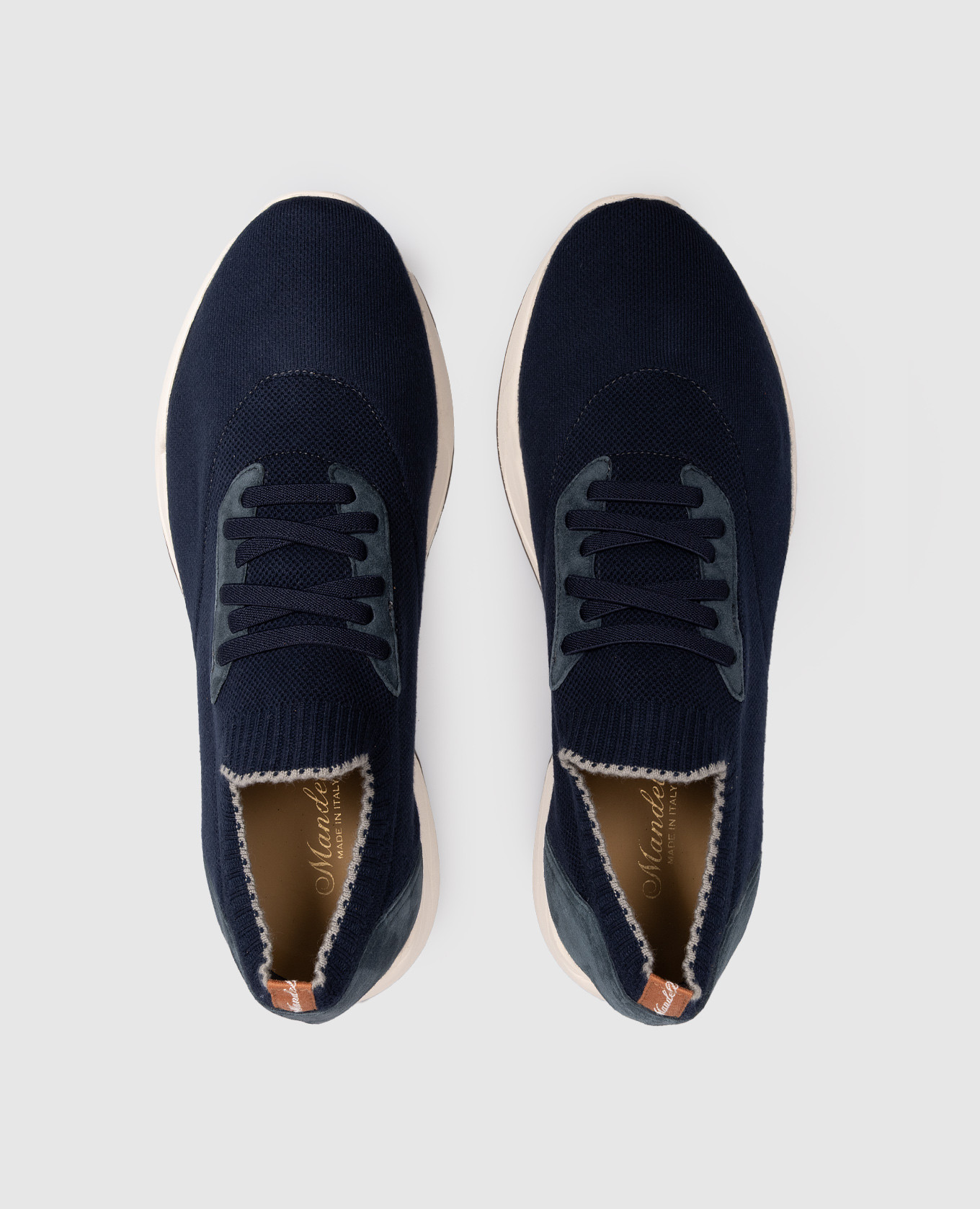 IKNIT blue combination sneakers Enrico Mandelli 4
